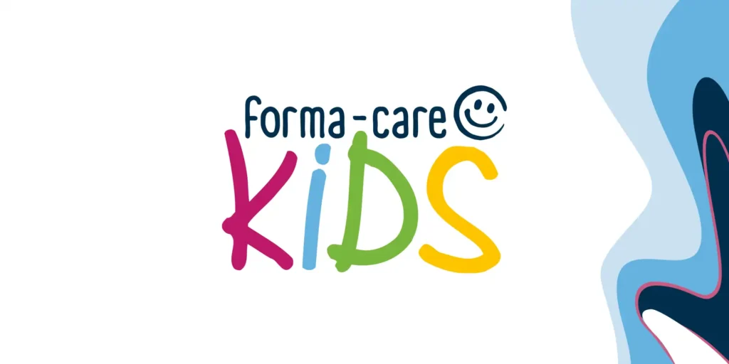 Logo forma-care KIDS für Windeln von Kindergartenkindern entwickelt