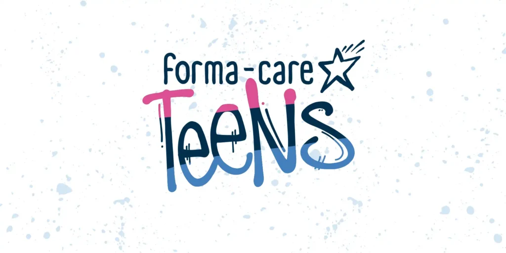 Logo forma-care Teens für Windelhosen für Teenies entwickelt