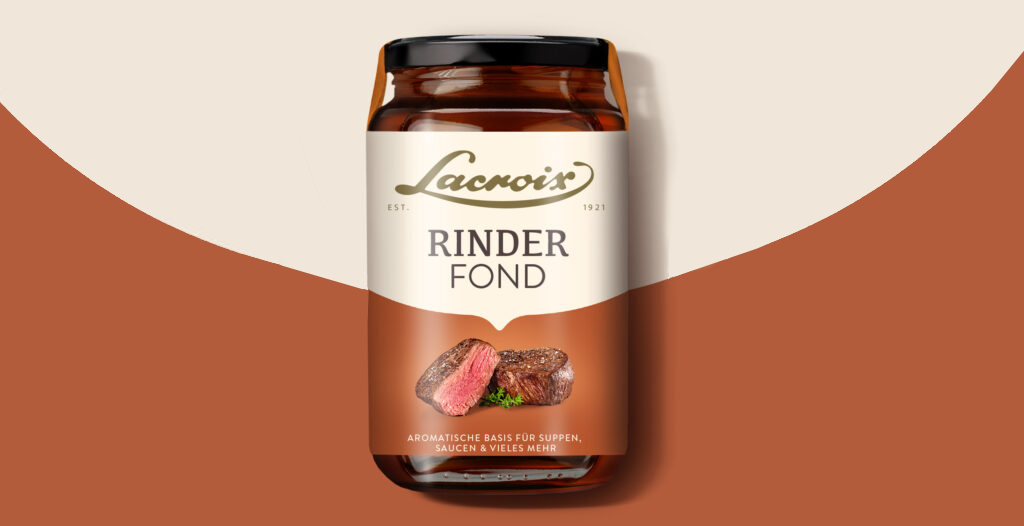 Lacroix Rinderfond im Glas