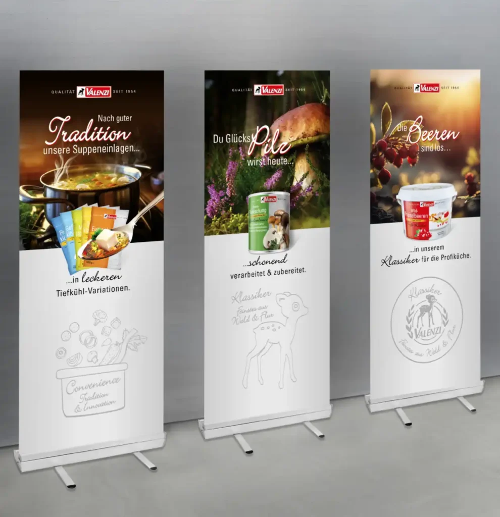 Valenzi Messe RollUps