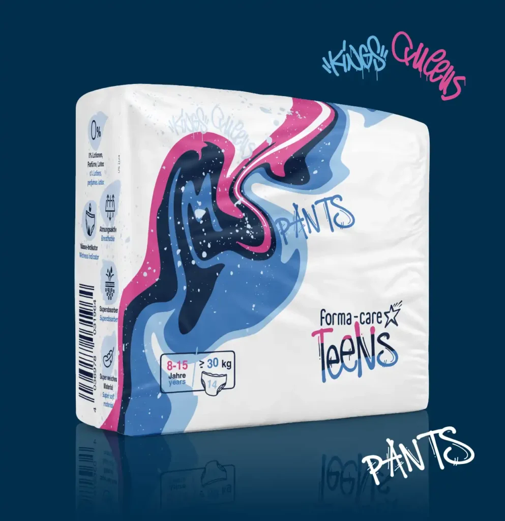 Der forma-care Teens Pants Windelbeutel