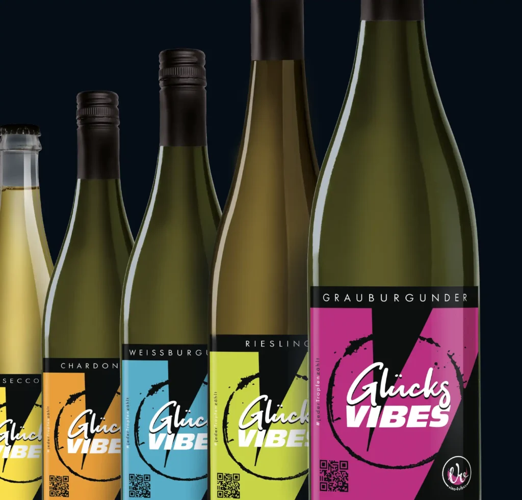 Vino4Vibes Weinflaschen